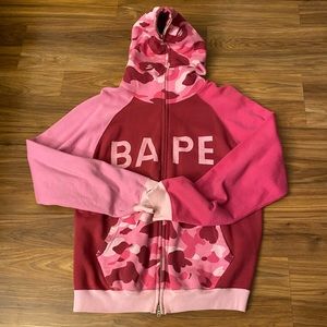 Mega Rare Bape full-zip hoodie ( Nigo Era)